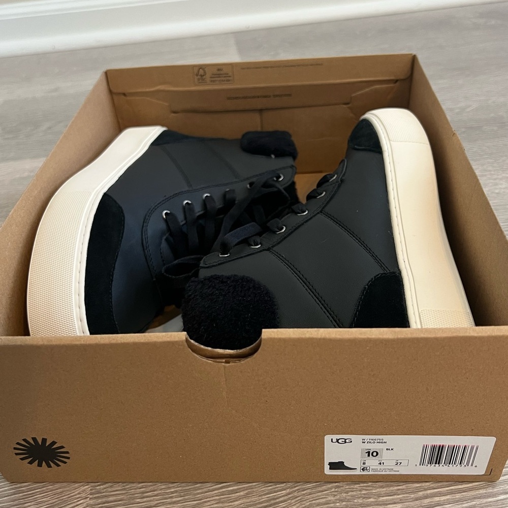 UGG Women’s Black High-Top Sneakers